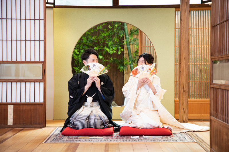 夫婦扇子ご用意ございます！