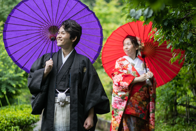 Sereno邸 photo&movie白金_庭園で撮影できる