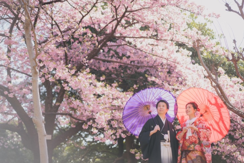 Sereno邸 photo&movie白金_庭園で撮影できる