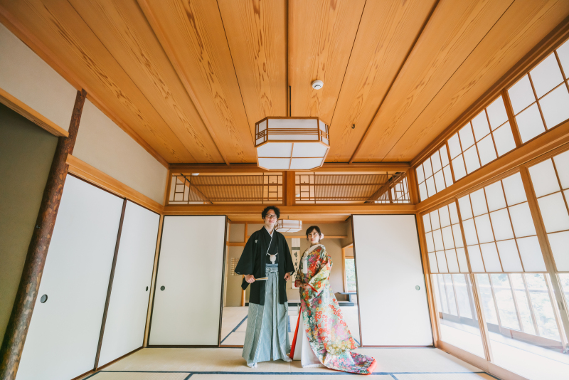 Sereno邸 photo&movie白金_庭園で撮影できる