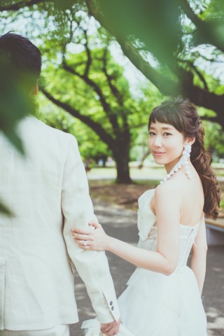 美容を引き立たせる写真をお残しいたします！公園の都会の雰囲気もグッド！！⭐︎ロケーション場所はご相談くださいませ！東京駅、池田山公園、小石川後楽園、肥後細川邸など撮影場所が車30分圏内にございます！！