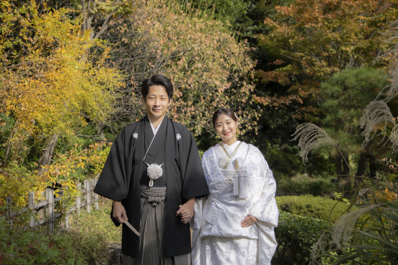 【11月28日限定！】抽選必須の秋庭園&茶室を確約⭐︎和装ロケーション撮影! 全衣装無料♪