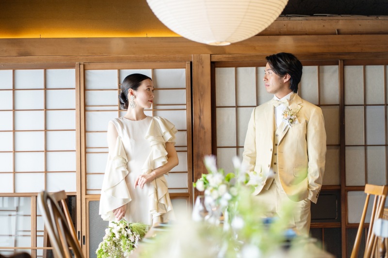 【平日限定】古民家フォト＆会食付きプラン｜都心で叶うレトロフォトウエディング｜衣装打ち合わせ可