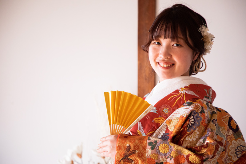 【スタジオ撮影】和装２着　スタジオ撮影プラン　全白無垢・色打掛から追加料金無しで選択可能！！コミコミプラン