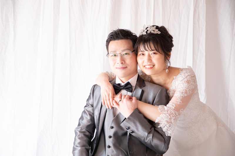 【スタジオ撮影】和装１着・洋装１着スタジオ撮影プラン　全白無垢・色打掛・ドレスから追加料金無しで選択可能！コミコミプラン