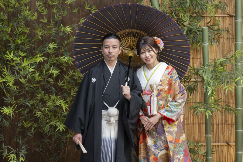 【5組限定オープニングムービー付き】和装1着スタジオ+洋装1着ロケーション！　衣装グレードアップ料金無料！！