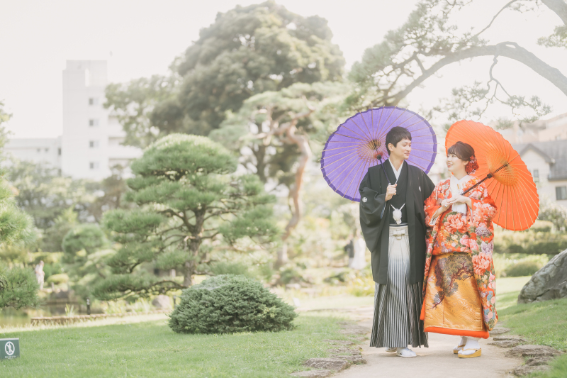 【5組限定】和装1着洋装1着☆彡両方ロケーション撮影！！ヘアメイク＋衣装無料＋事前試着＋撮影データ150カット付き