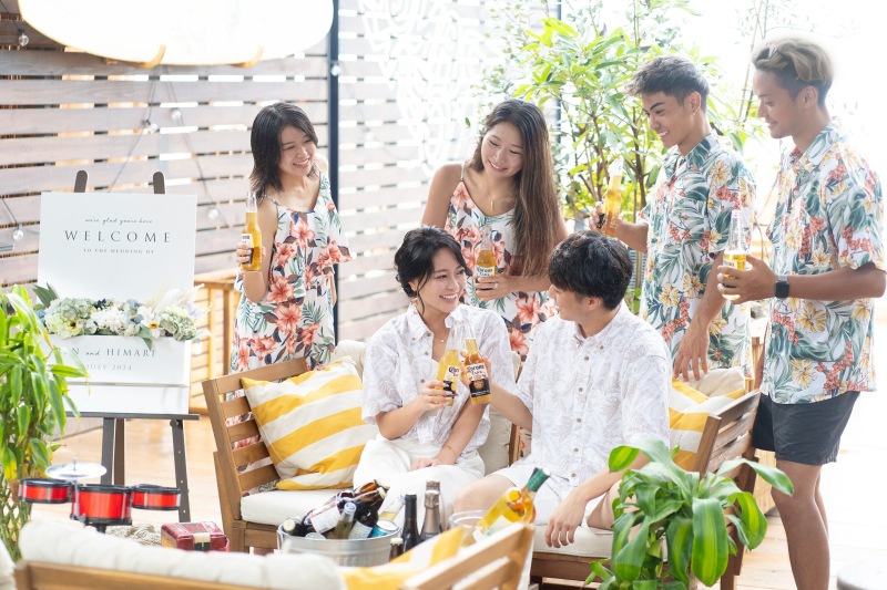 《11月平日限定》鎌倉ビーチフォト＆会食付きプラン｜ご家族やご友人と過ごす素敵な由比ガ浜ウエディングを…