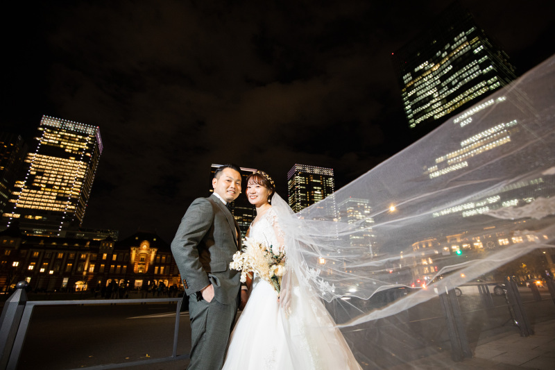 【スタジオ+ロケ撮影】和装2着・洋装１着撮影プラン　全白無垢・色打掛・ドレスから追加料金無しで選択可能！！