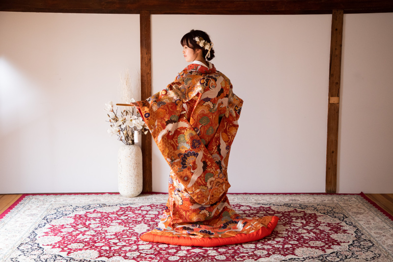 【スタジオ撮影】和装２着　スタジオ撮影プラン　全白無垢・色打掛から追加料金無しで選択可能！！コミコミプラン