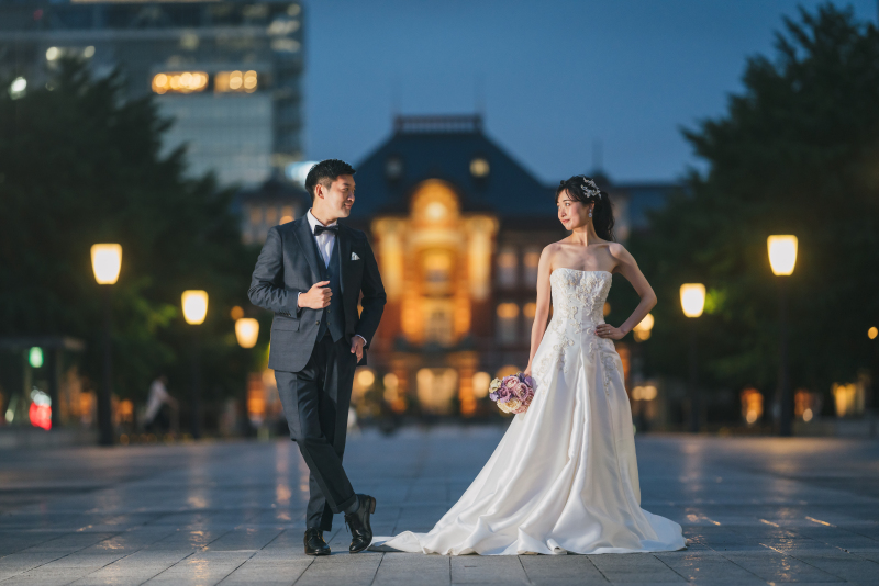 【5組限定オープニングムービー付き】和装1着スタジオ+洋装1着ロケーション！　衣装グレードアップ料金無料！！