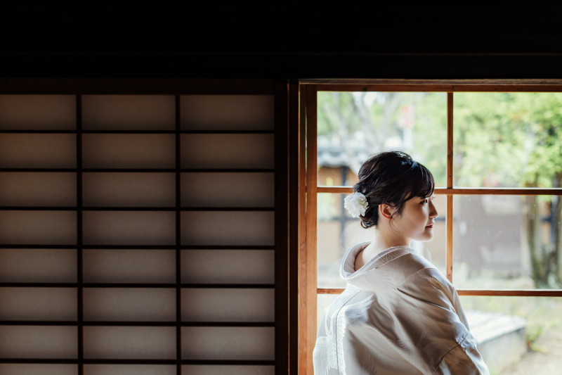 まずはしっとりポートレート