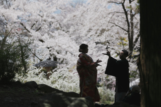小布施町での春ロケーション