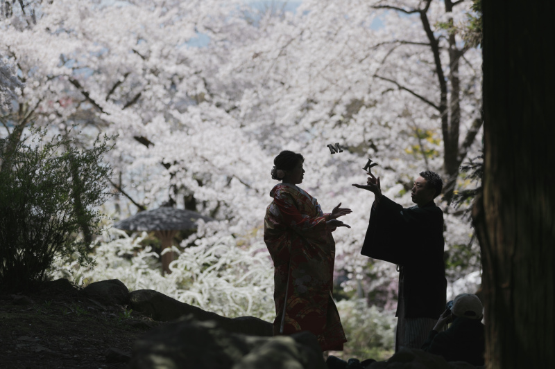 小布施町での春ロケーション