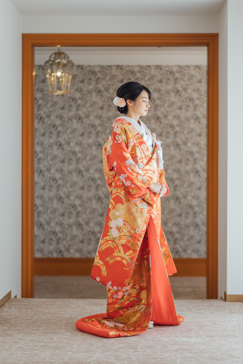 着物を下ろしてイメージカット