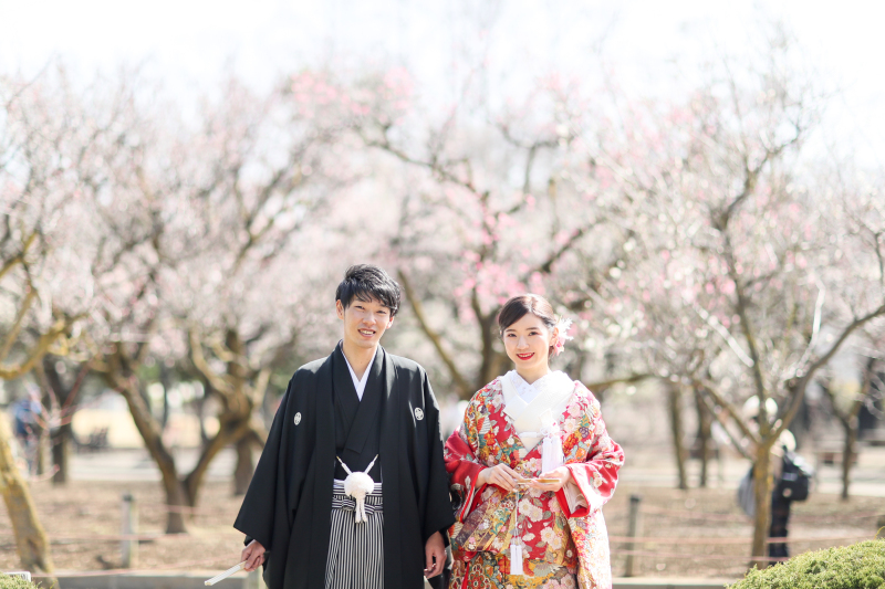 松本城での撮影