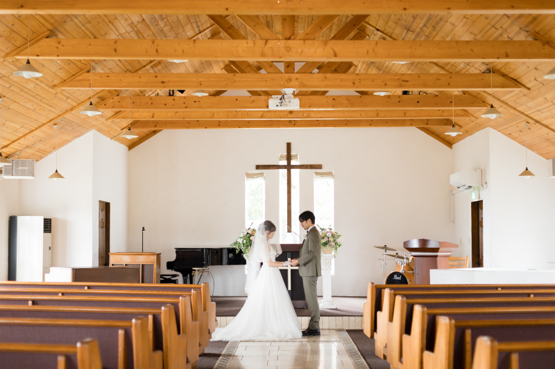 温もりを感じるチャペル