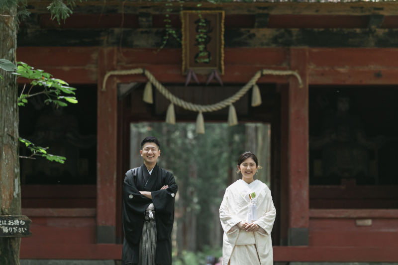 まずは前撮りでラヴィの写真を楽しんで。