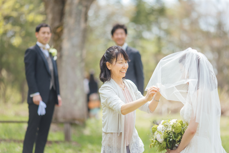 ご家族とセレモニー風な写真も