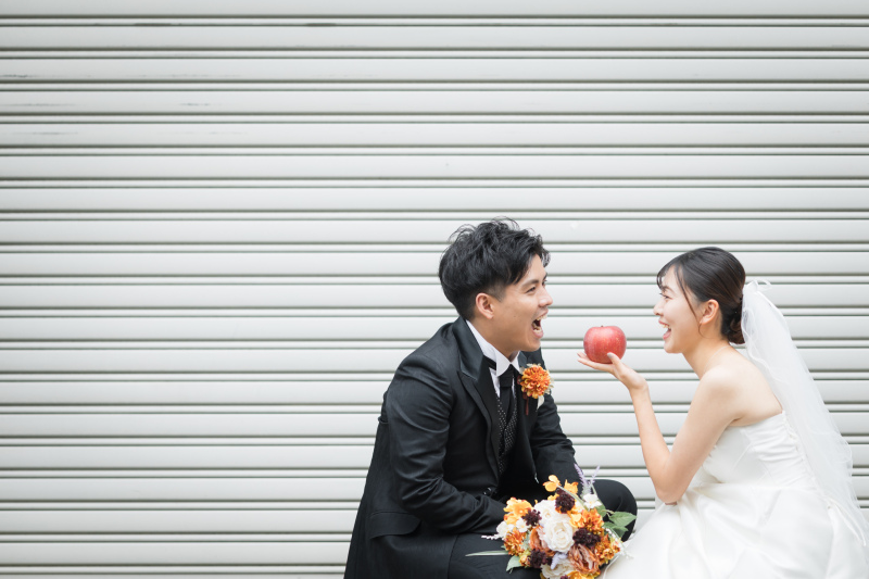 おふたりの幸せに。おひとつ。