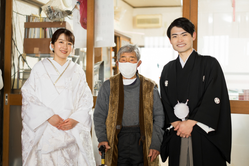 おじいちゃんと一緒に