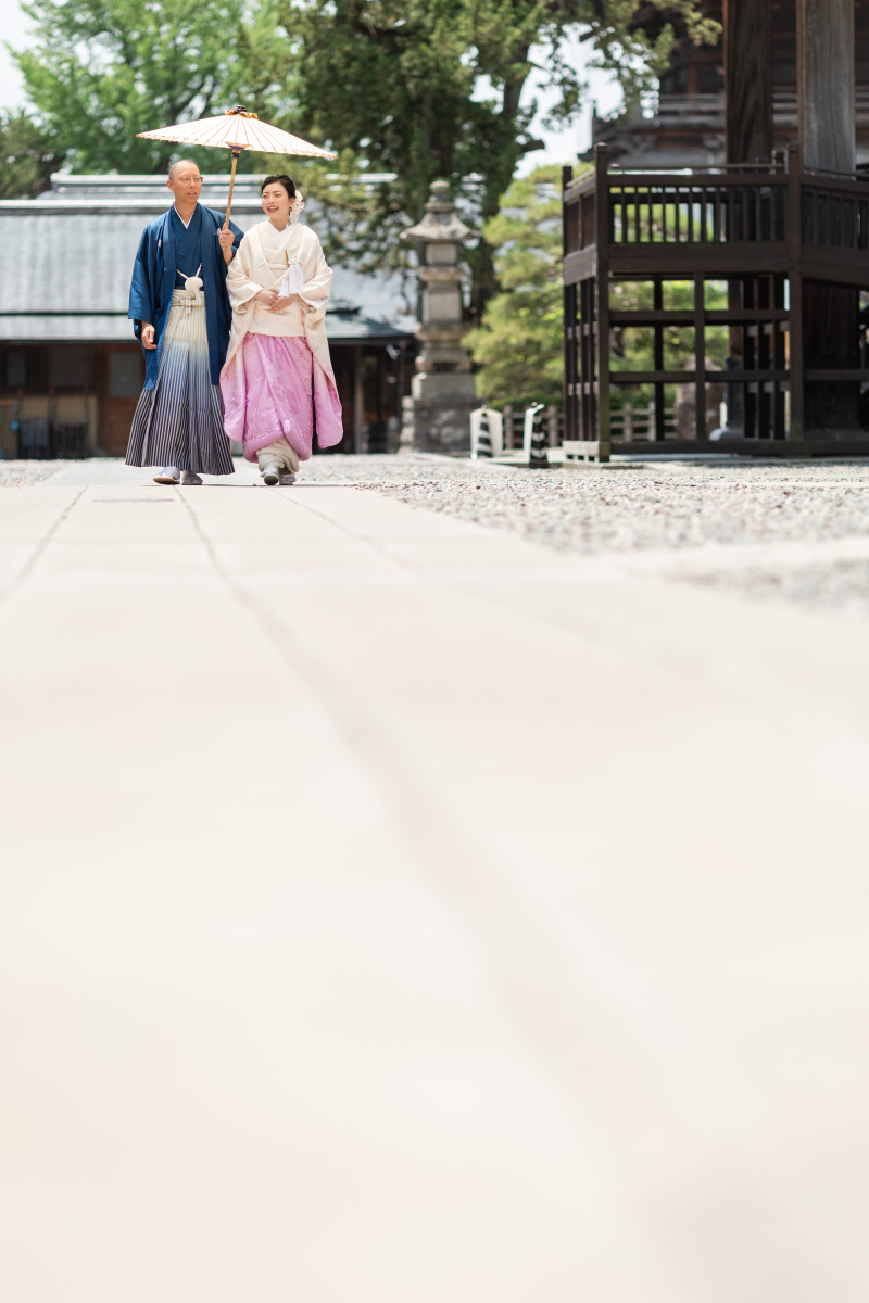 自然なおふたり