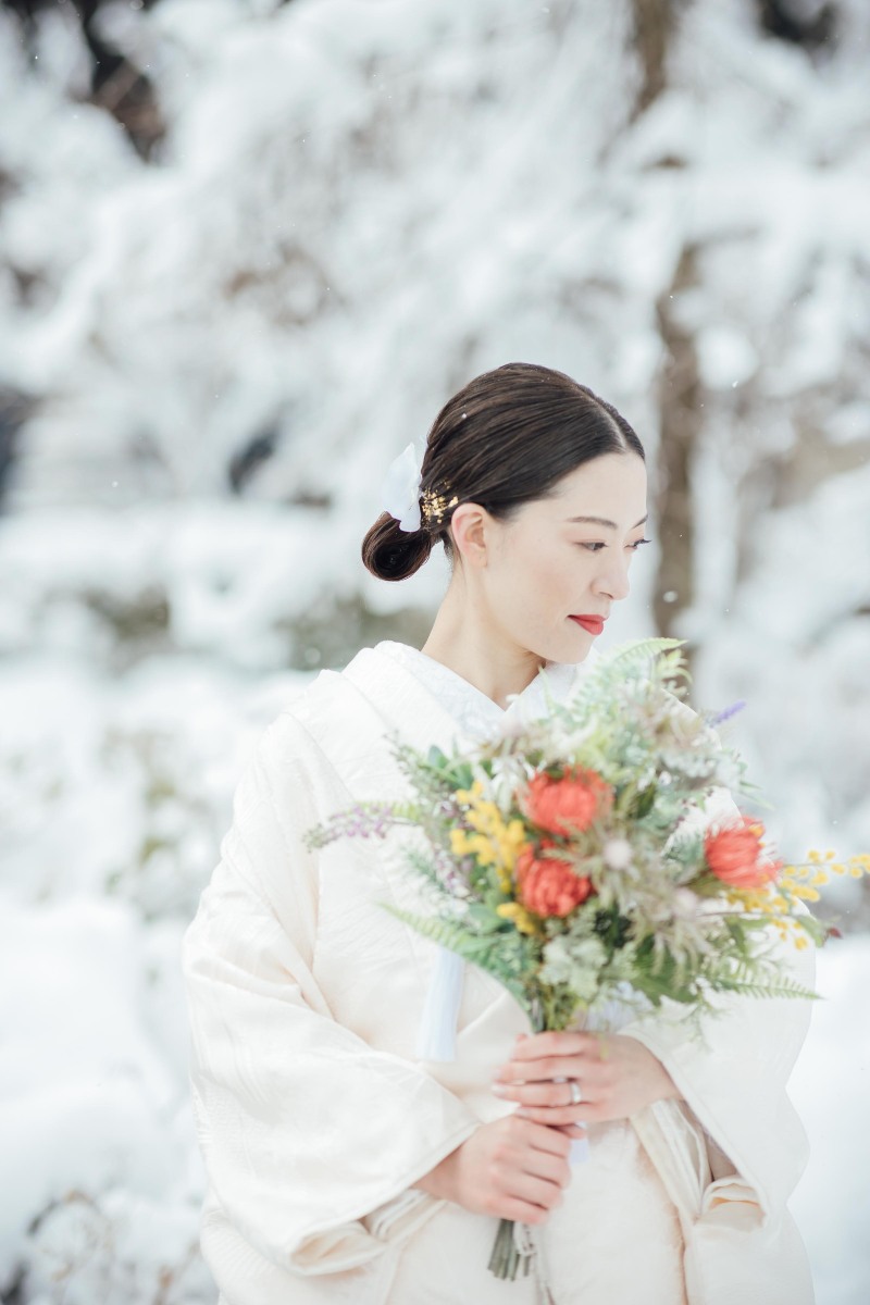 雪のソロカット