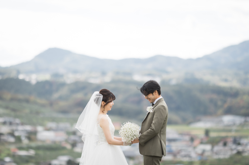 見晴らしの良い丘の上に