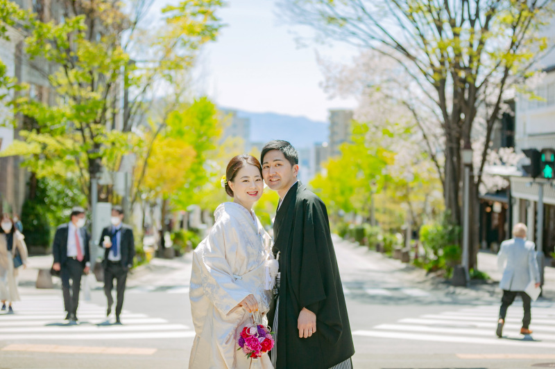 【通常プラン】和装ロケーション(衣装1着・全データ付き)