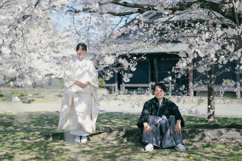 【3月1日〜4月末日までの撮影限定】2着がお得!春のドリームキャンペーン|和装ロケ・洋装スタジオ(新婦衣装2着・全データ)