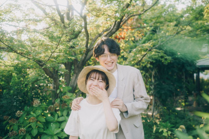 ★エンゲージメントフォト|夫婦になる前の恋人同士の時間(撮影+全データ込)