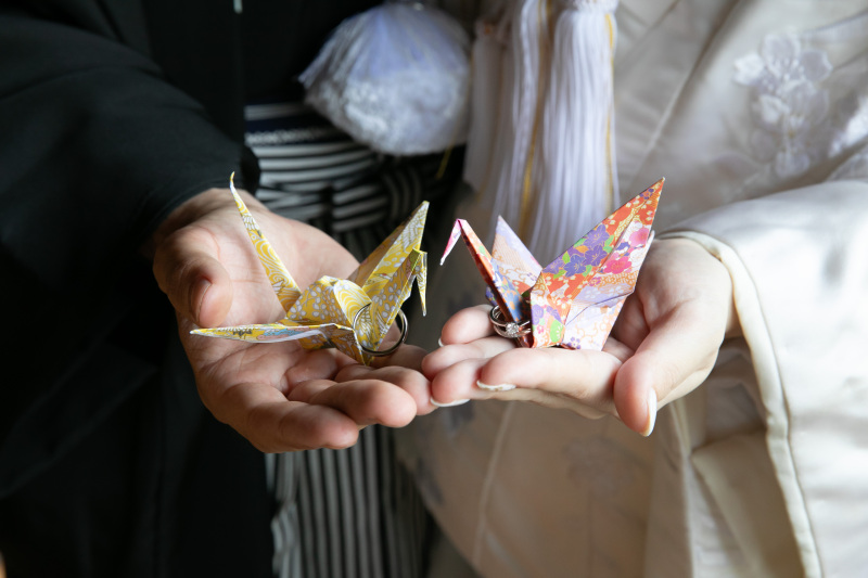 可愛い折り鶴❤︎