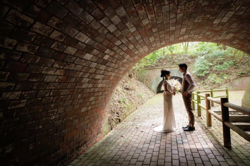 《加太》洋装ロケーション│ナチュラルな森と爽やかな海！│砲台跡と海の2ヶ所で撮影可能◎