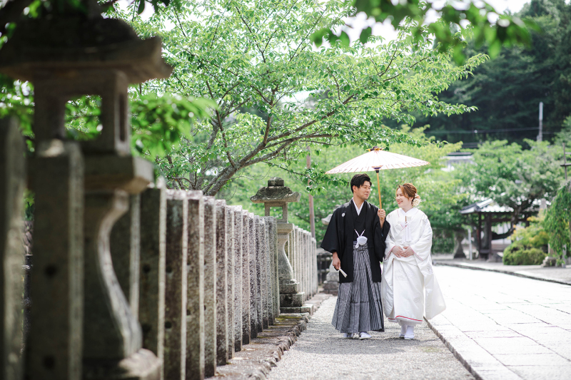 《粉河寺》和装ロケーション│歴史と自然に包まれた趣のある和装フォトを♪