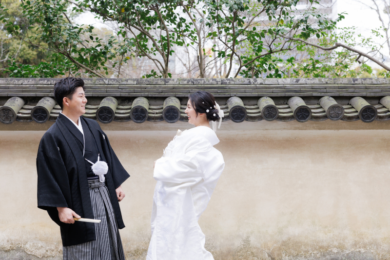《和歌山城》和装ロケーション｜庭園・天守閣を背景に｜四季折々の美しい景色の中で撮影できる◎