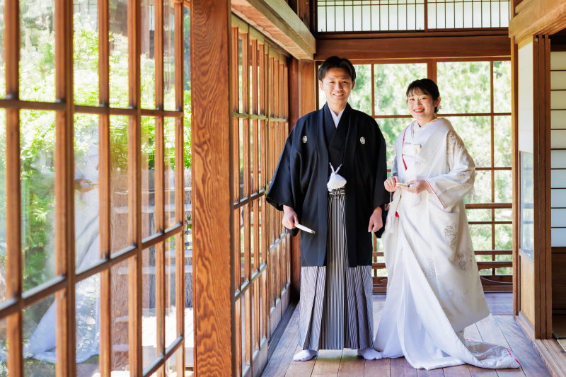 《温山荘園》和装ロケーション｜日本庭園・和室｜和の雰囲気あふれる空間で叶う和装ロケ