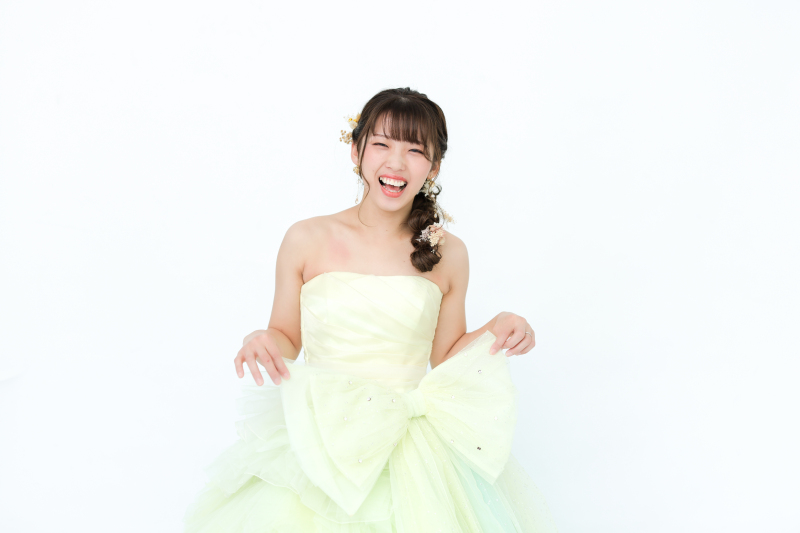 無邪気で可愛い新婦さま