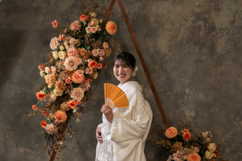 新婦さまお1人での1枚。