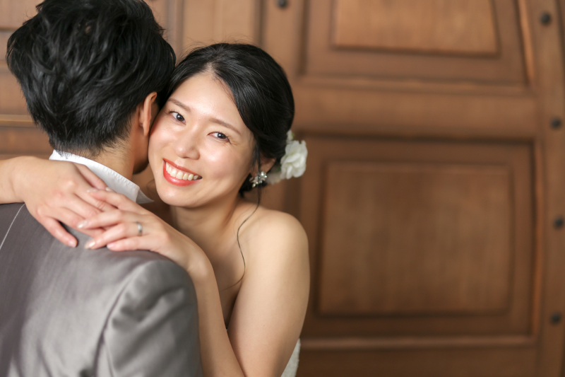 新婦さまの素敵な笑顔