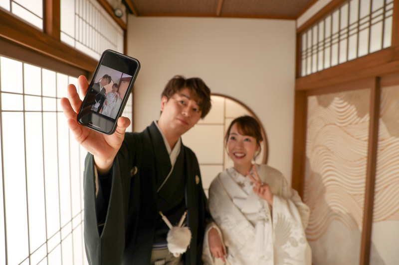 スマートフォンを使ったこんな撮影も