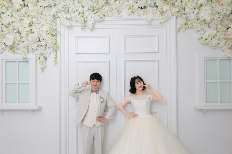 【洋装スタジオプラン】お二人らしく。