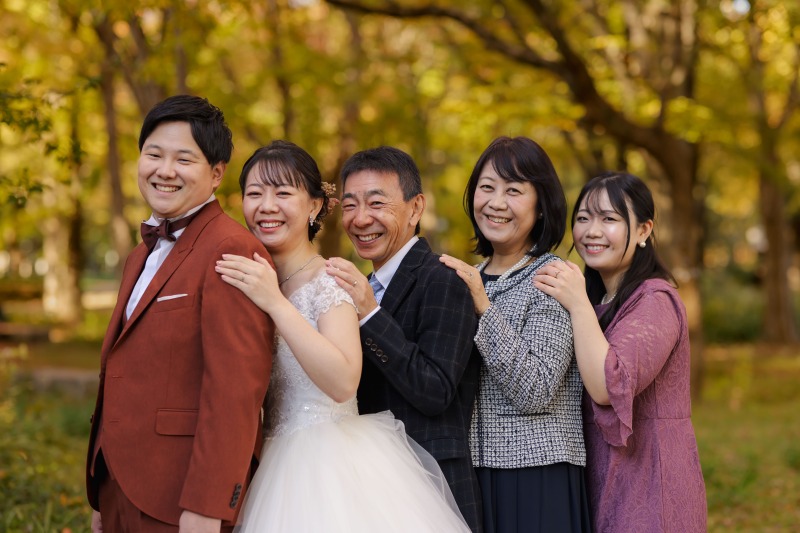 家族でぎゅっと