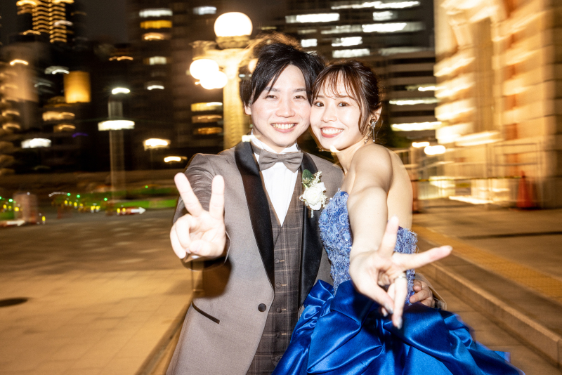 最後はいつもと違った演出で♪