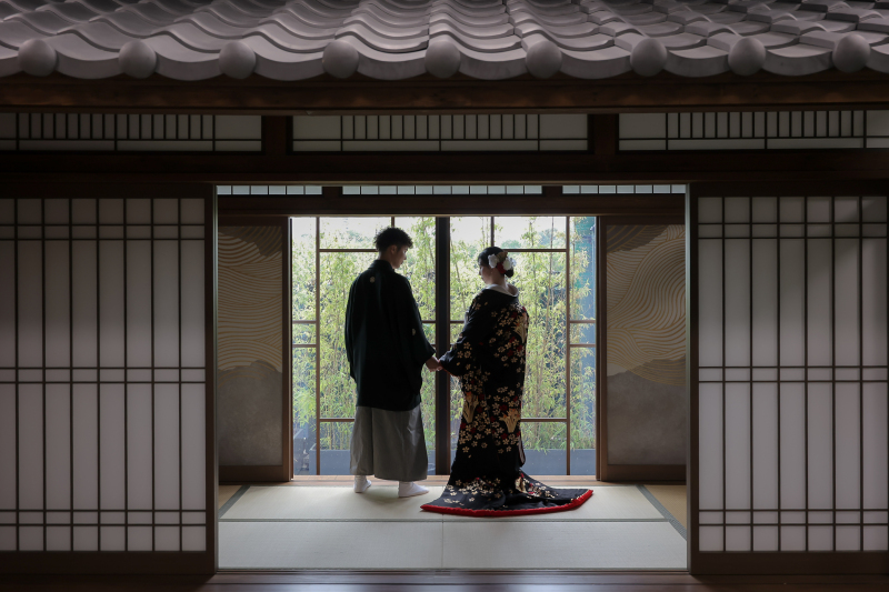 後ろも素敵に♪