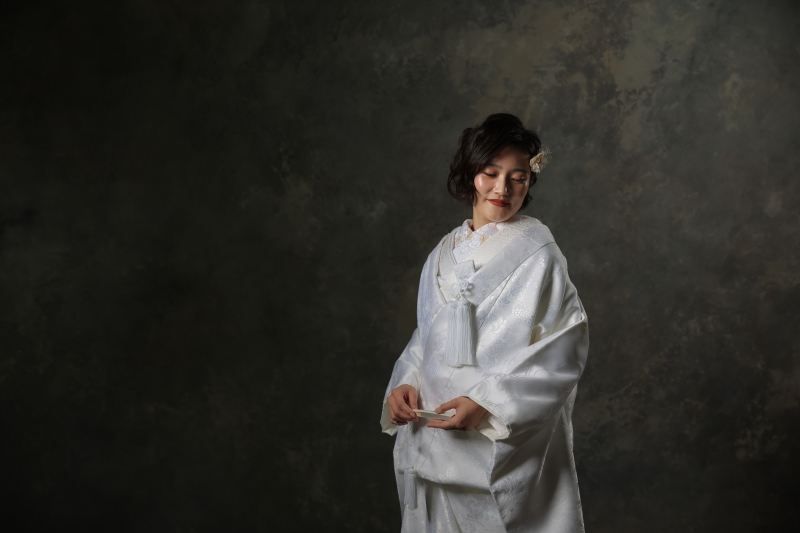 新婦さまお1人ショット