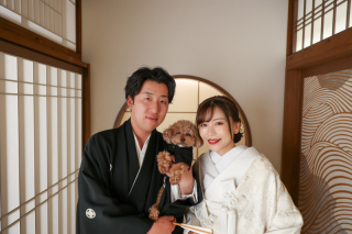 【和装洋装スタジオプラン】大切な家族と一緒に♪