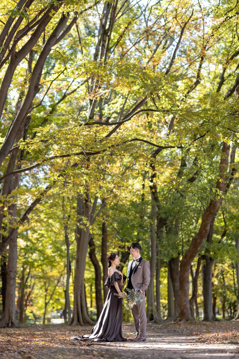 緑に囲まれて。