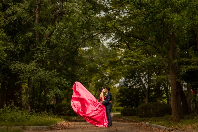 ドレスふわっと。