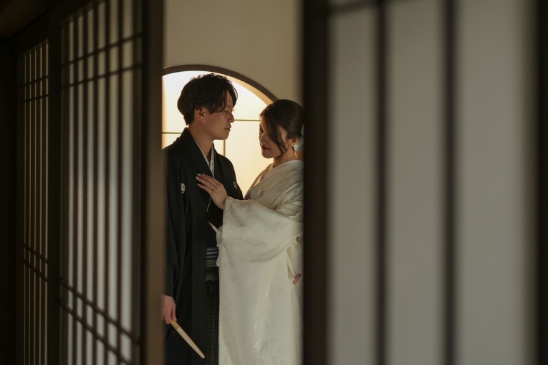 お2人だけの空間で。