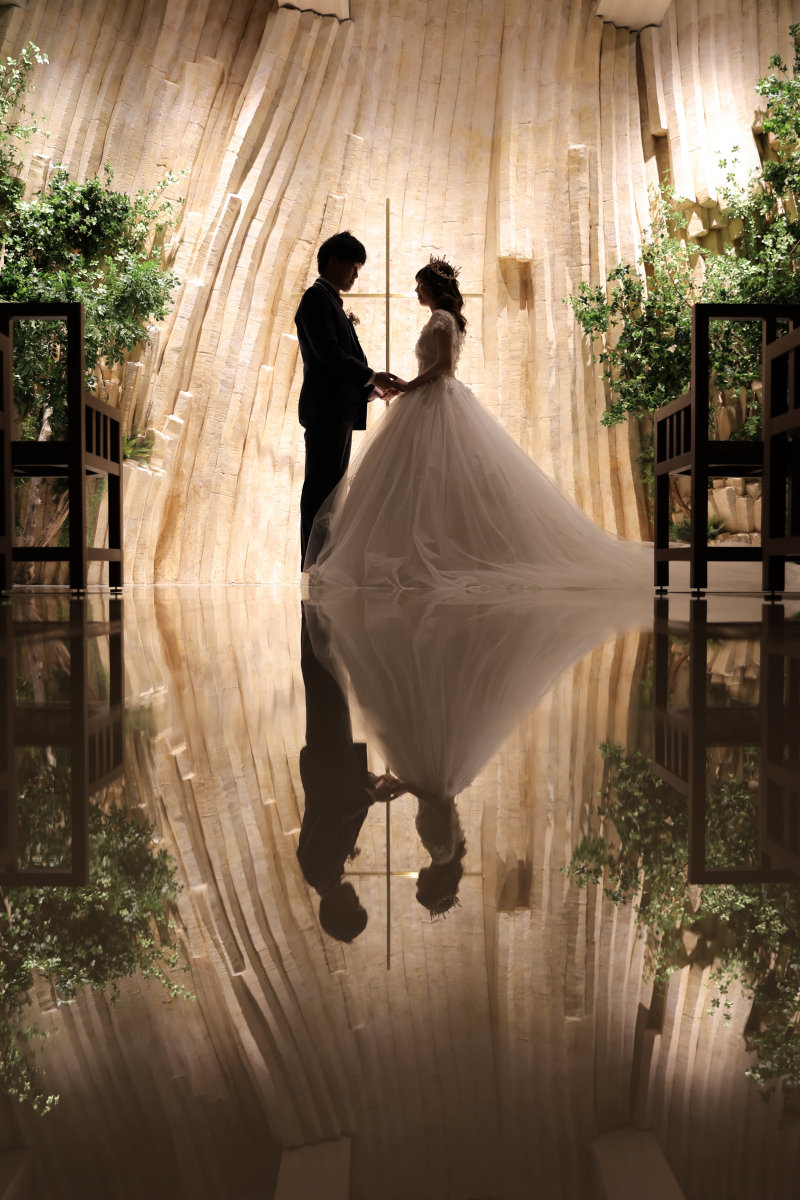 シルエットショットも♪